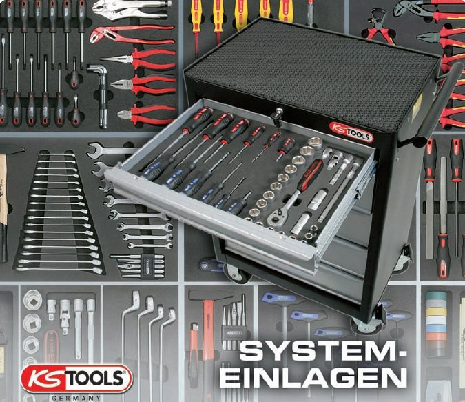 KS Tools 517.0580 Einmaul-Kraftschlüssel 80mm